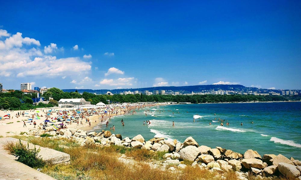 Пляж Варны в Болгарии