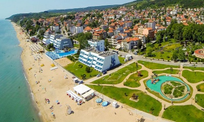 Курортный город Обзор в Болгарии
